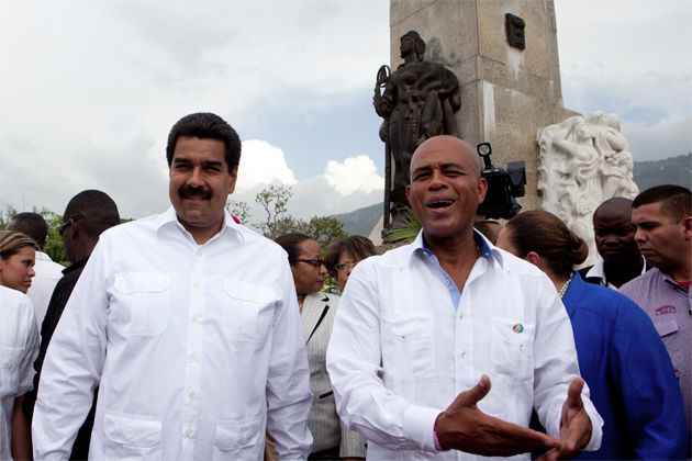 Maduro-ratifica-hermandad-y-cooperacion-con-Haiti